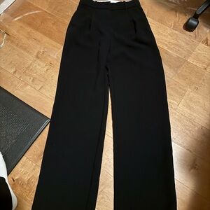 Aritzia effortless pants size 0 black
